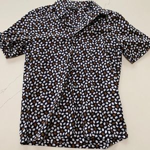 Theory Men’s short sleeve button down